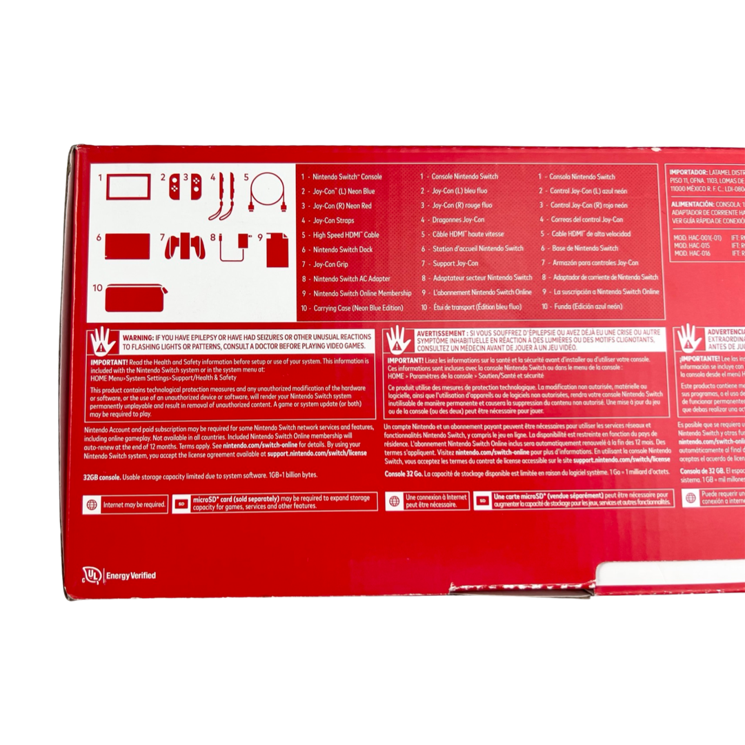 Nintendo Switch V2 Online Membership Bundle