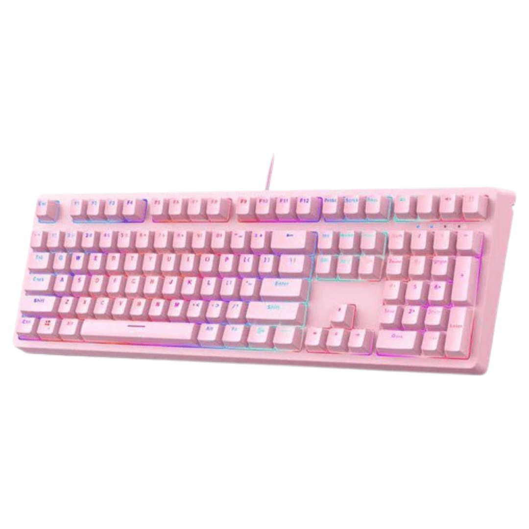 Aukey Mechanical Gaming Keyboard - Pink