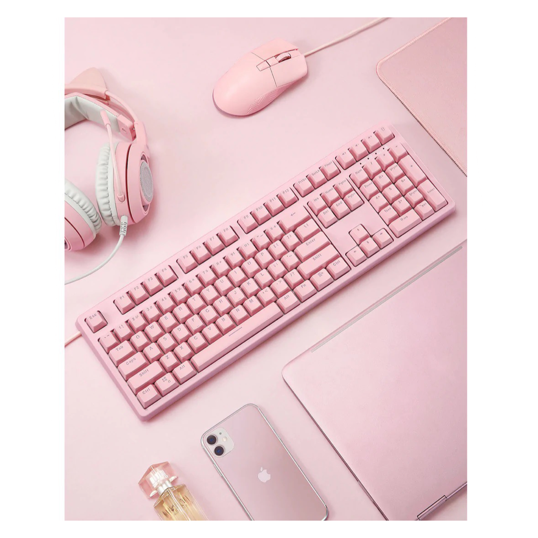 Aukey Mechanical Gaming Keyboard - Pink