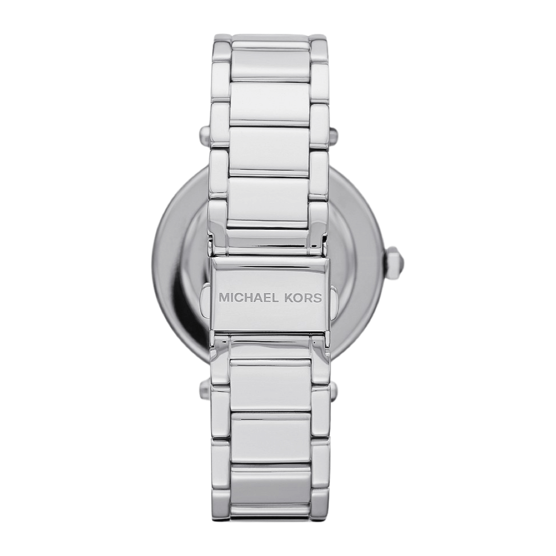 Michael Kors Three-Hand Gunmetal Steel Watch