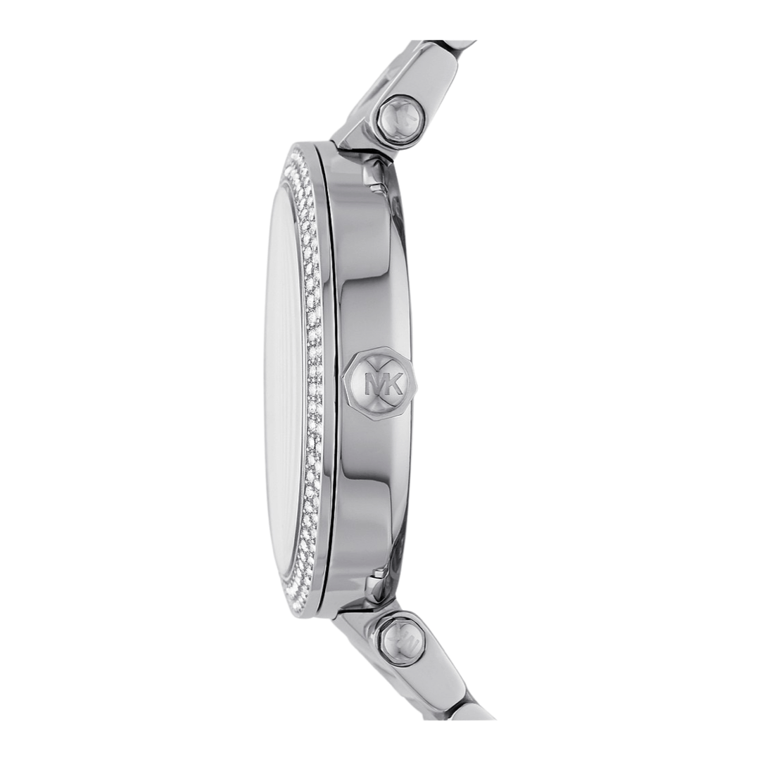 Michael Kors Three-Hand Gunmetal Steel Watch