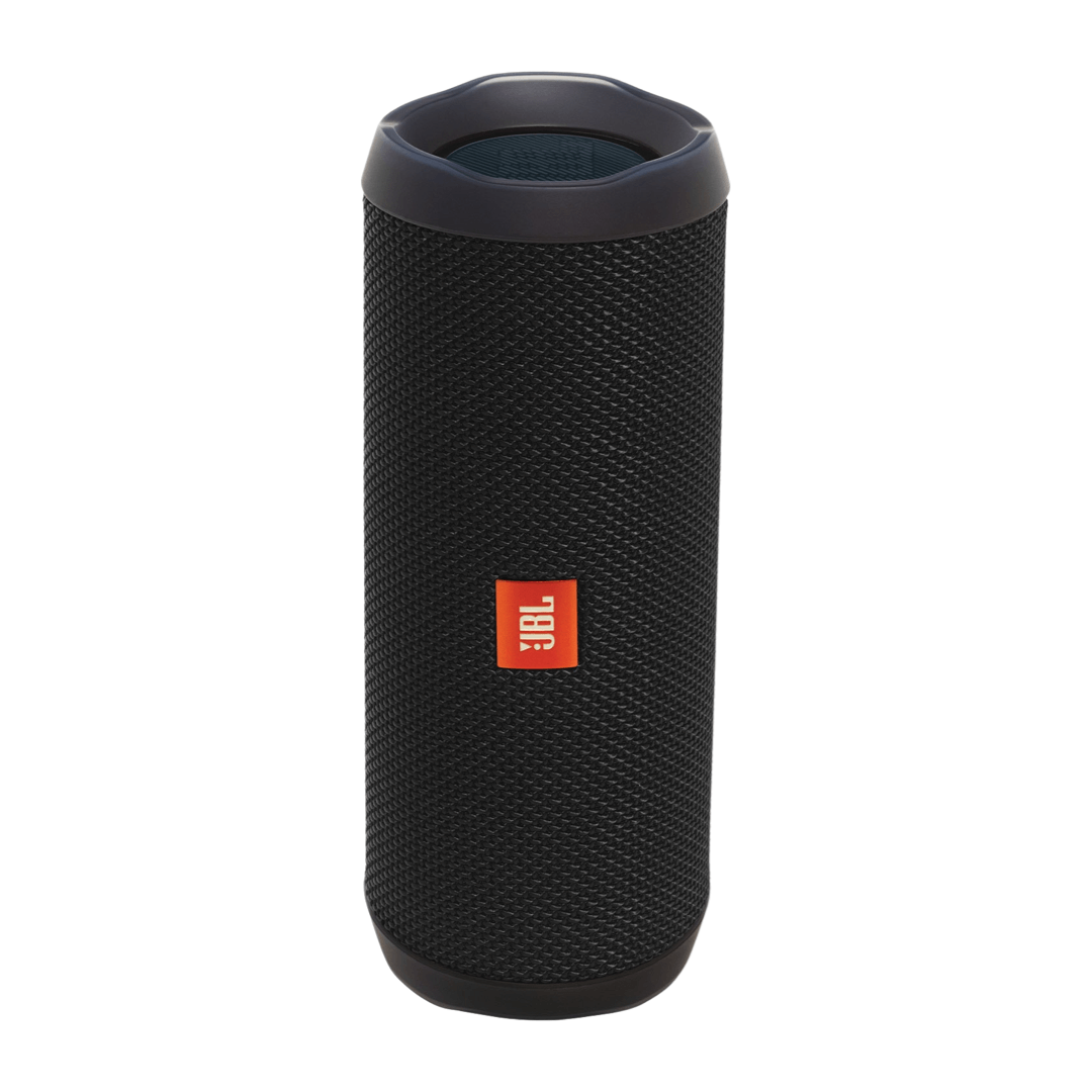 JBL Flip 4 Waterproof Bluetooth Speaker - Black