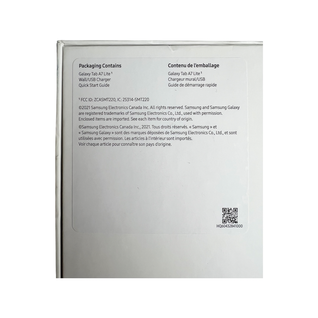 Samsung Galaxy Tab A7 Lite 32GB - Silver