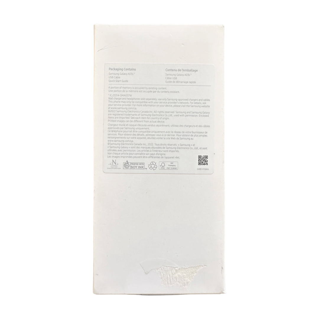 Samsung Galaxy A03s 32GB - Black
