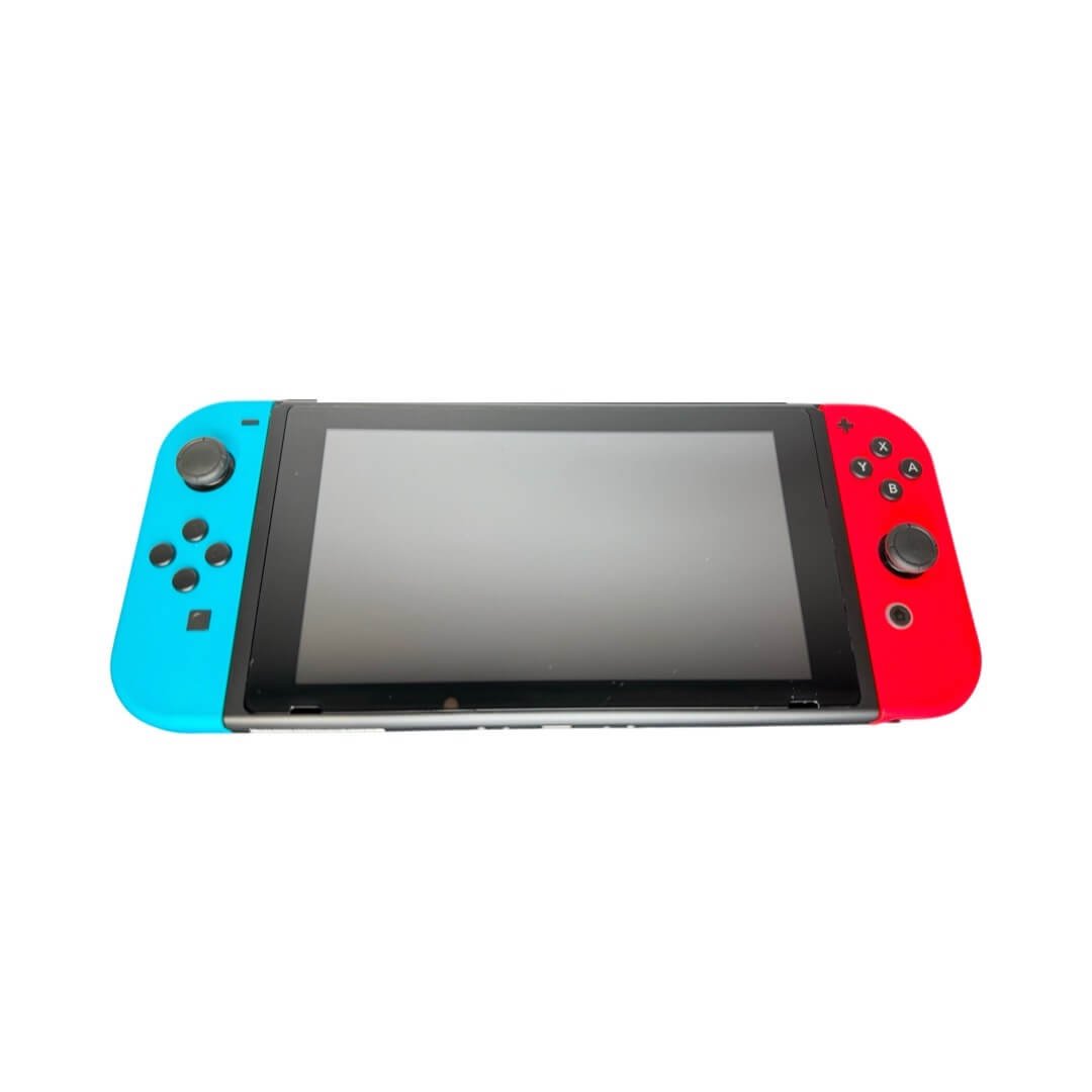 Nintendo Switch V2 - Neon Red and Blue