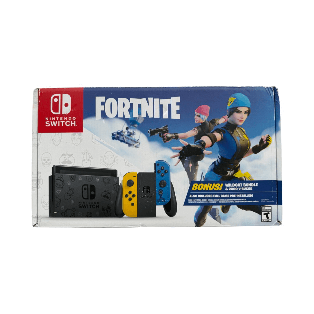 Nintendo Switch Fortnite Wildcat Bundle