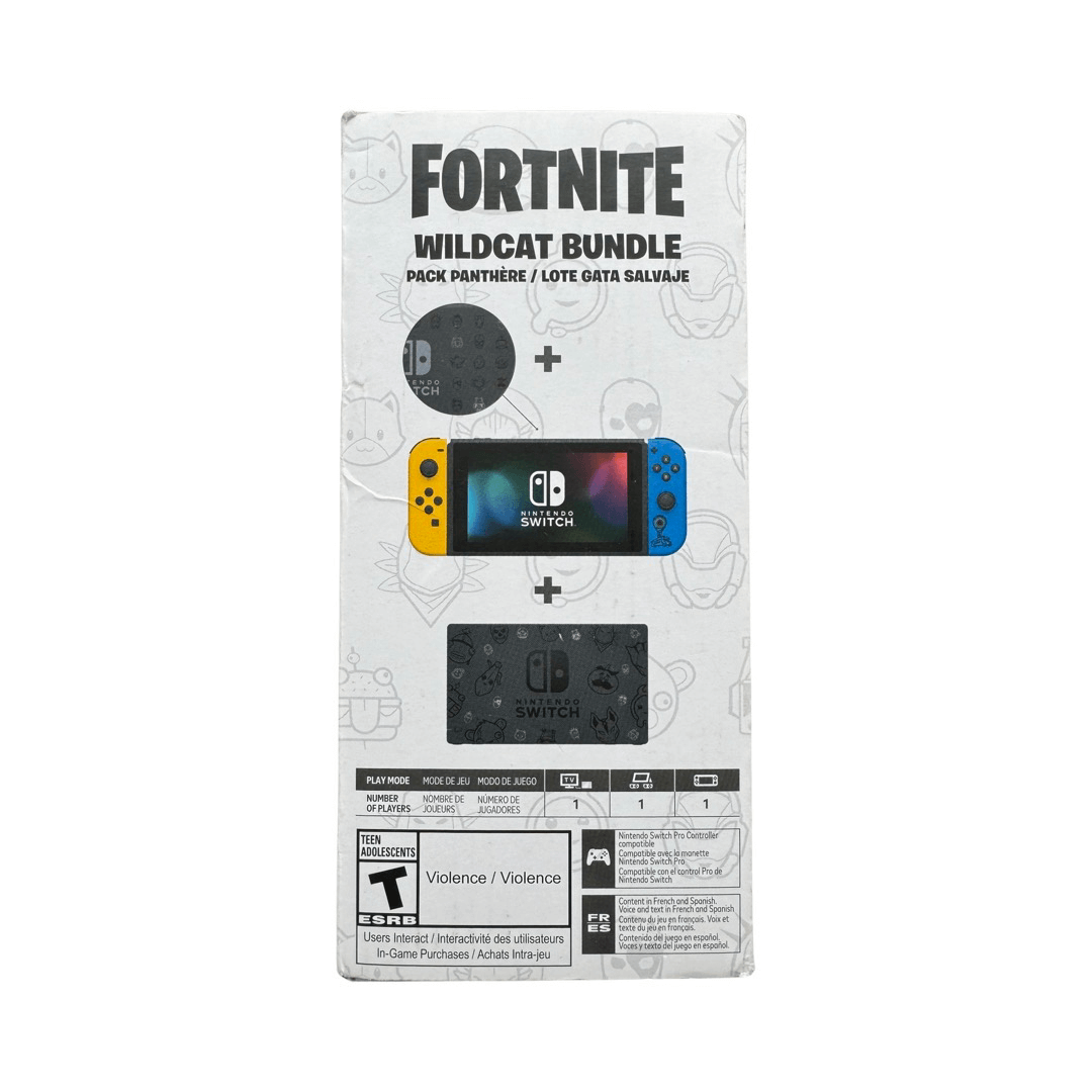 Nintendo Switch Fortnite Wildcat Bundle