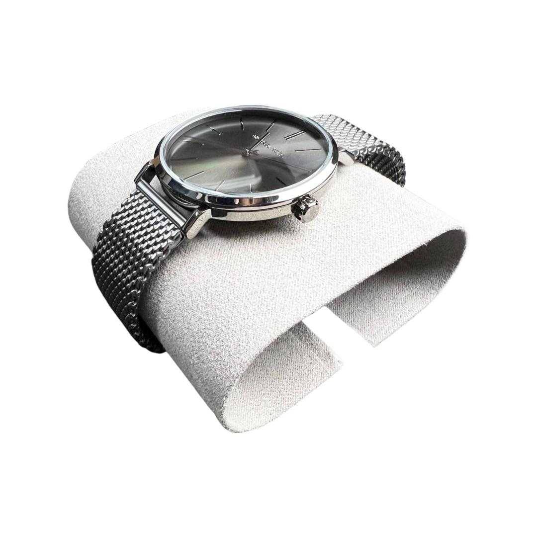 Michael Kors Three-Hand Gunmetal Steel Watch