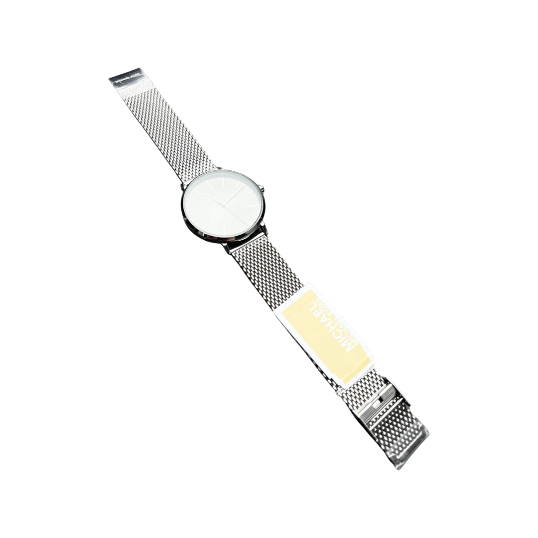 Michael Kors Three-Hand Gunmetal Steel Watch