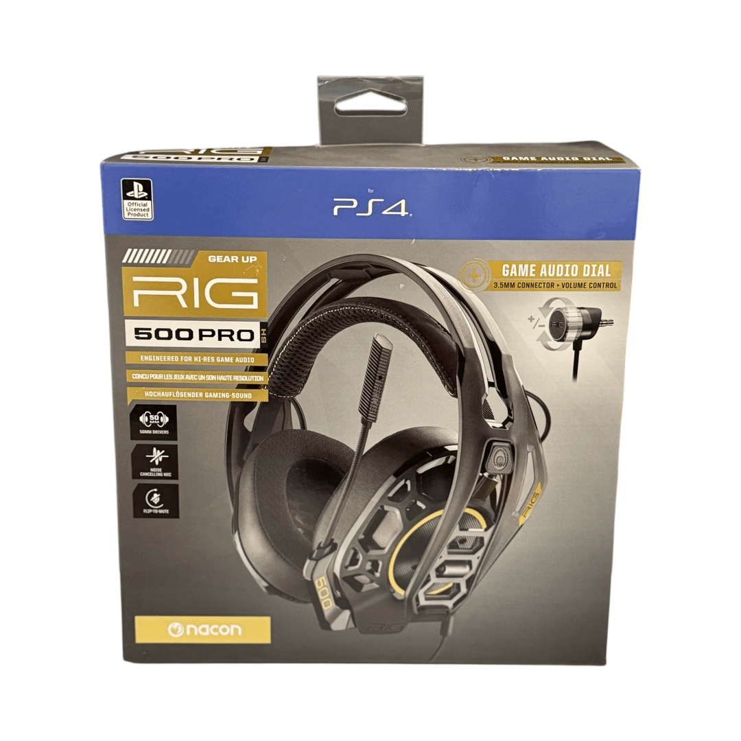 RIG 500 Pro HS Gamign Headset for PS4 PS5 PC