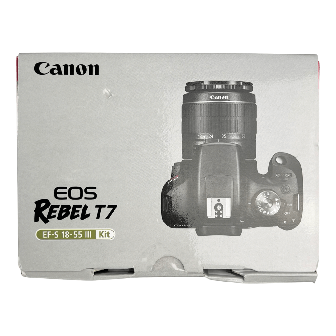 Canon EOS Rebel T7 DSLR Camera 18-55mm DC III Kit