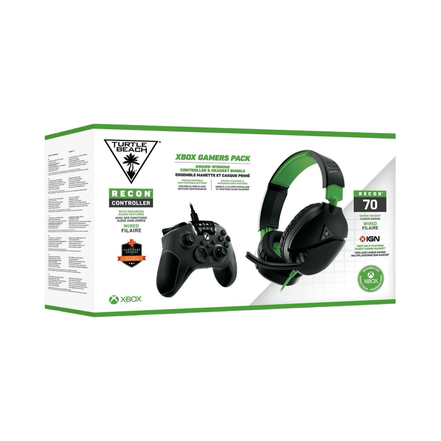 Turtle Beach Recon 70 Xbox Gamers Pack (Controller and Headset)