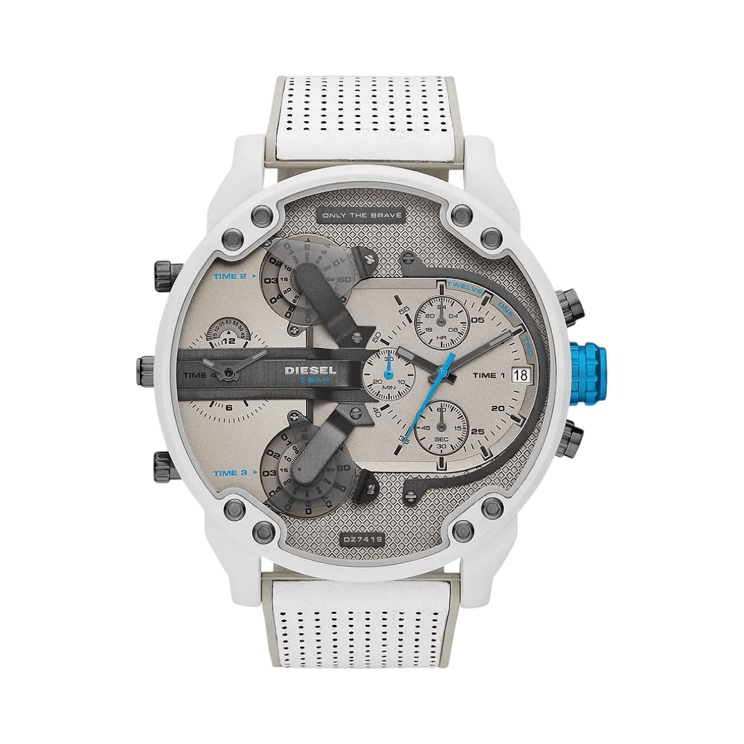 Diesel Mr Daddy White Watch for Men