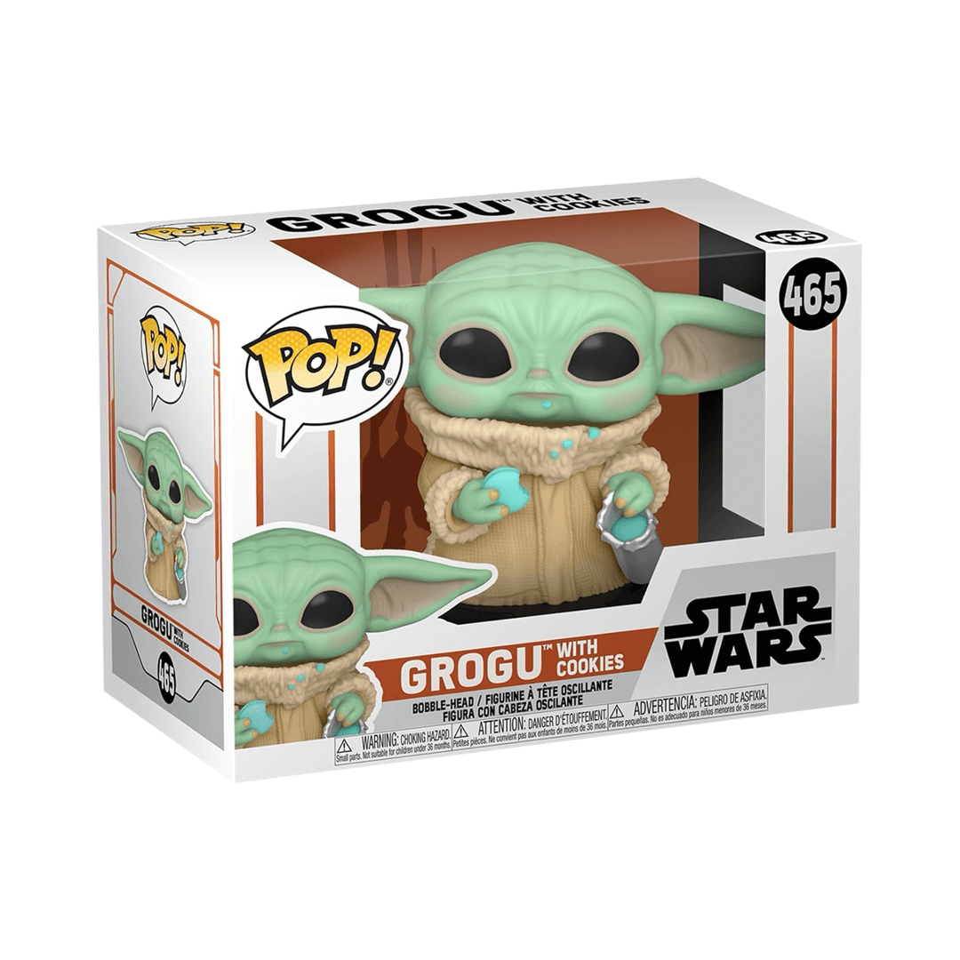 Funko Pop Star Wars The Mandalorian - Grogu with Cookie