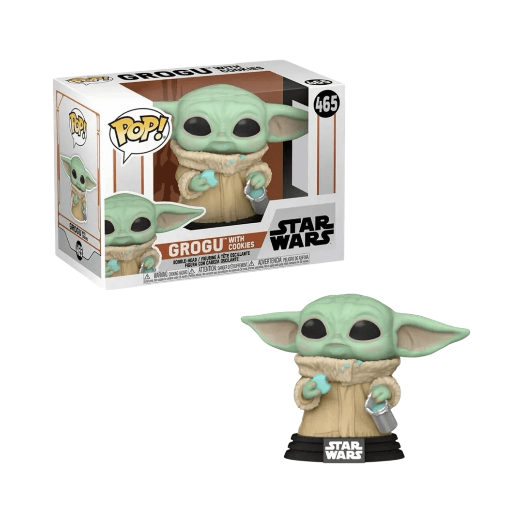 Funko Pop Star Wars The Mandalorian - Grogu with Cookie