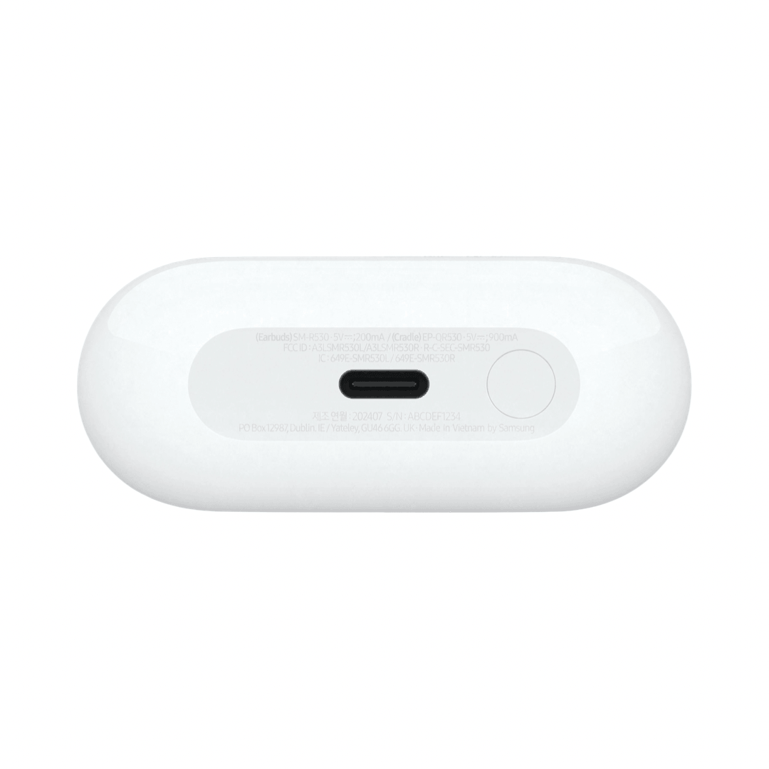 Samsung Galaxy Buds3 Noise Cancelling Wireless Earbuds - White