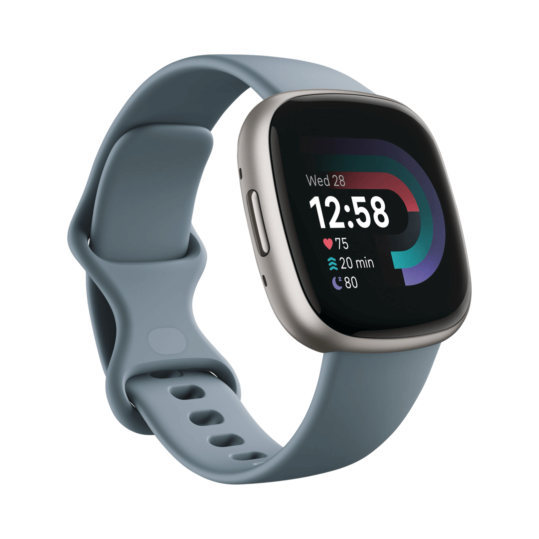 Fitbit Versa 4 Smartwatch - Waterfall Blue