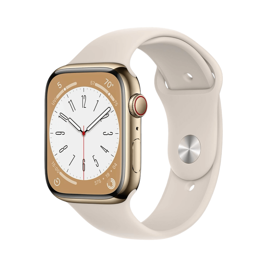 Apple Watch Series 8 Gold Stainless Steel