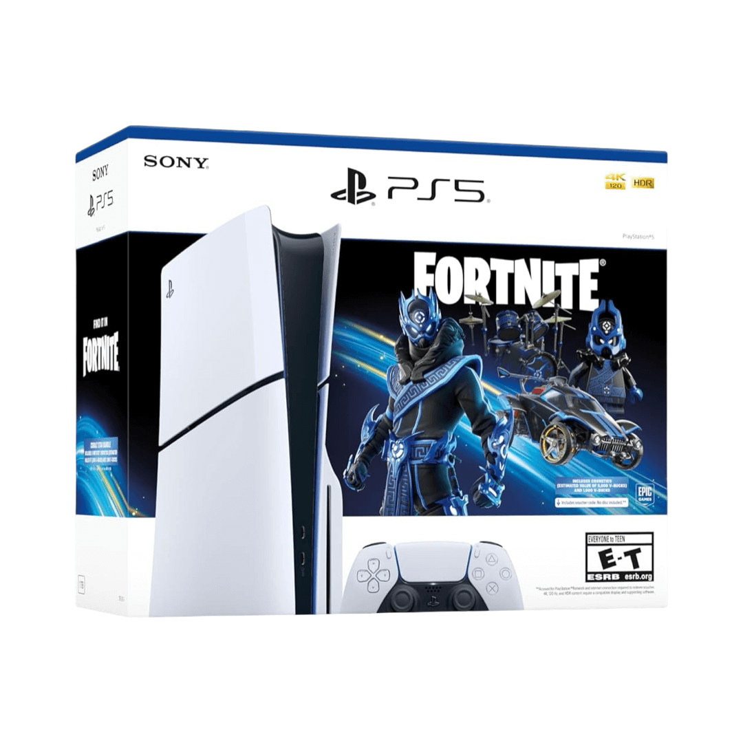 PlayStation 5 PS5 Slim Console - Fortnite Cobalt Star Bundle