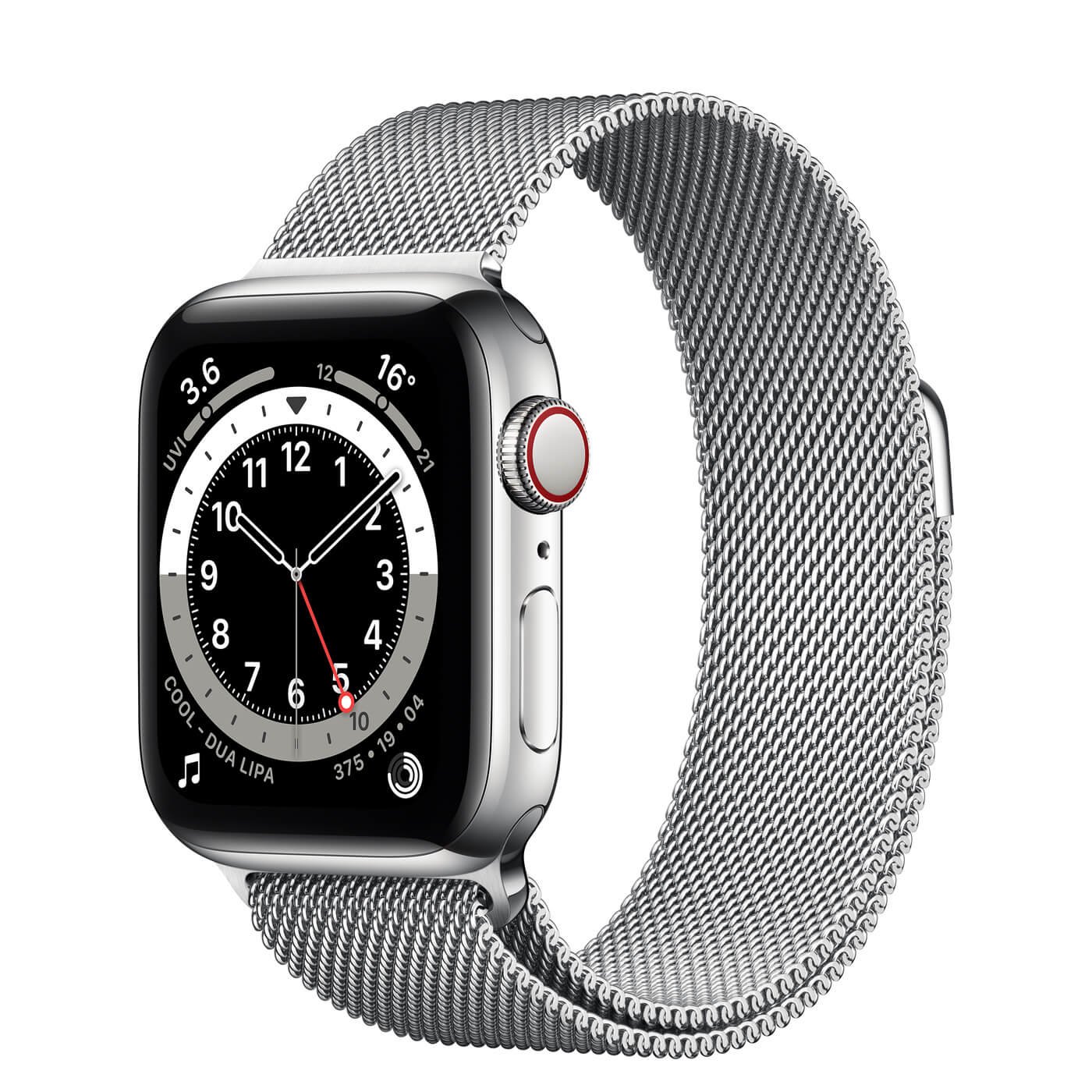 Apple Watch Series 6 40mm Stainless Steel GPS + Cellular - Silver
