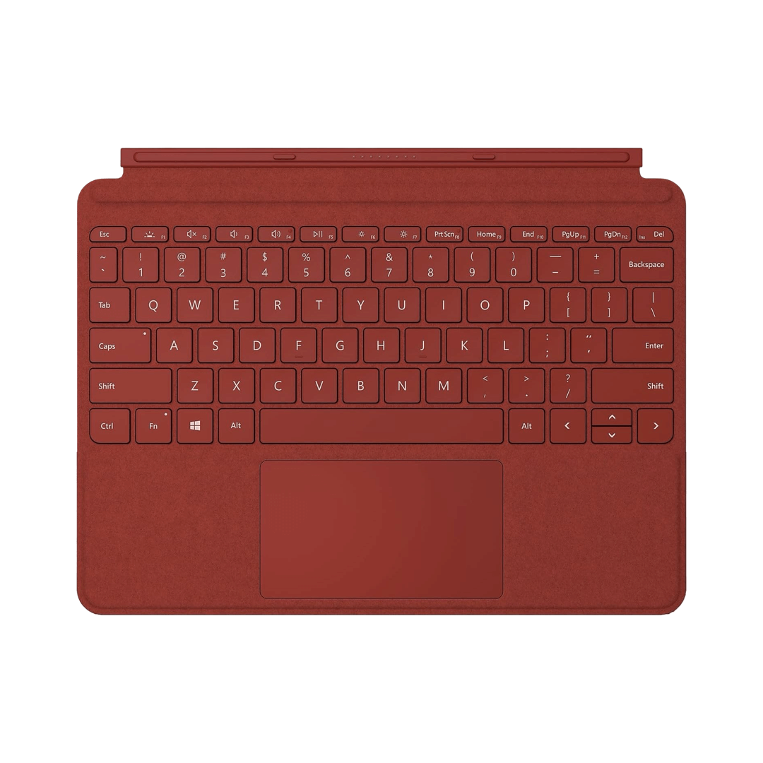Microsoft Surface Go Type Cover for Surface Go 1-2-3 - Poppy Red