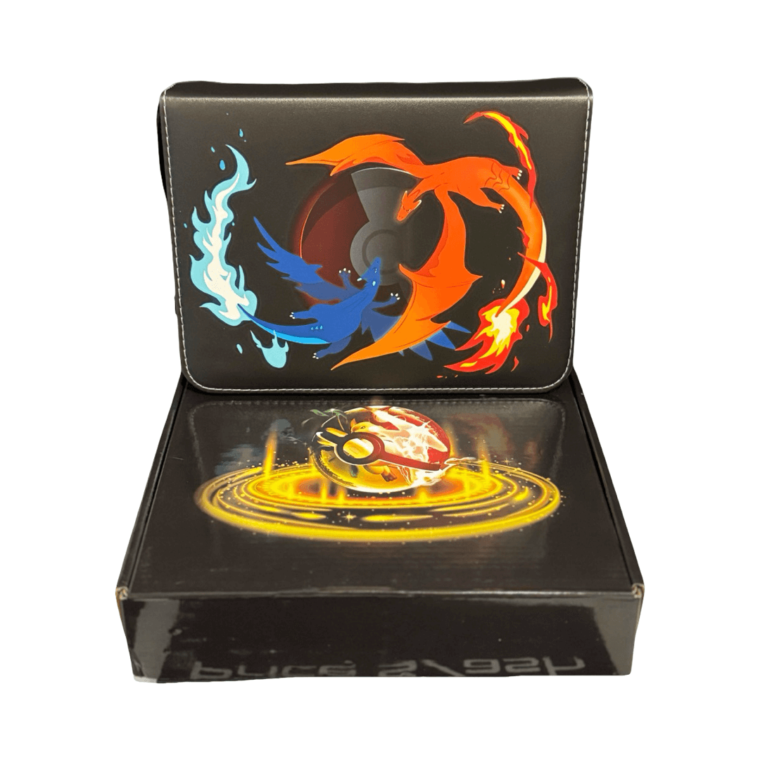 Trading Card Binder 400 Card Capacity for Pokemon Cards