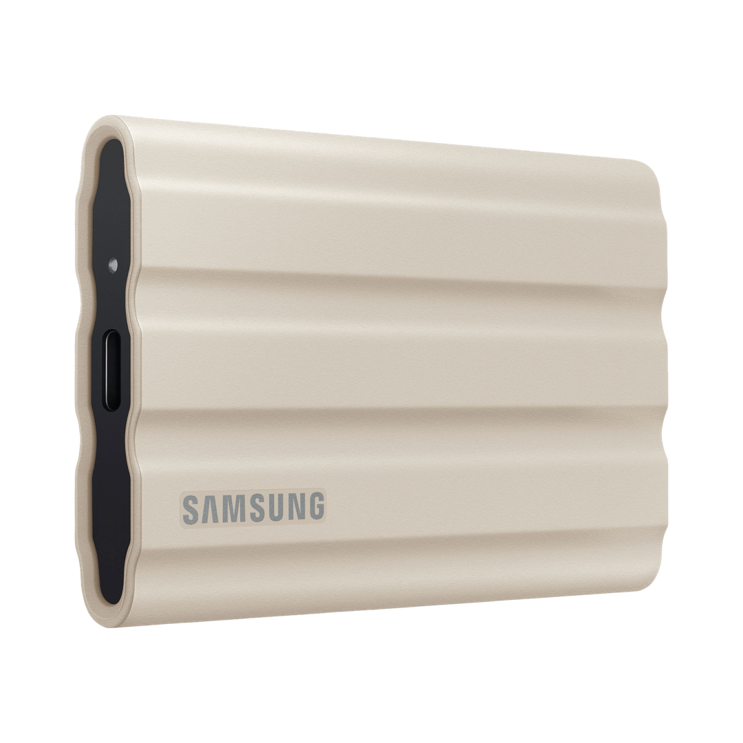 Samsung T7 Shield 2TB External SSD - Beige