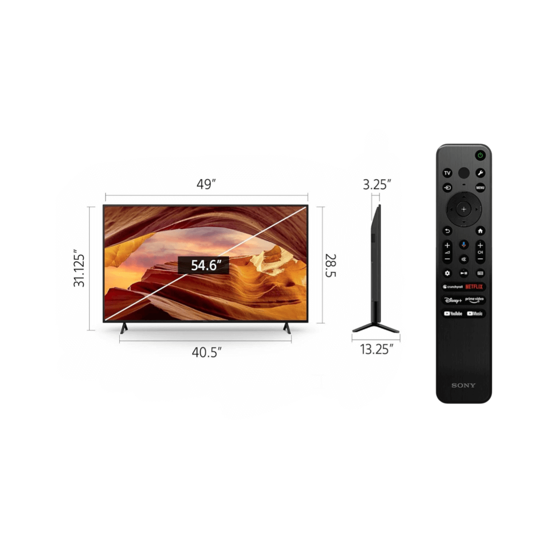 Sony 55-inch Class 4K Smart LED Google TV KD-55X77