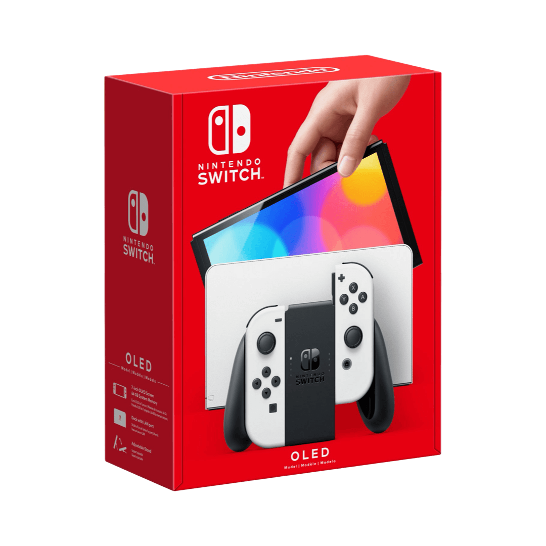 Nintendo Switch (OLED Model) Console - White