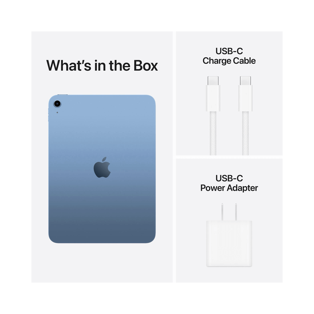 Apple iPad A16 11" 128GB with Wi-Fi 6 (11th Generation) - Blue