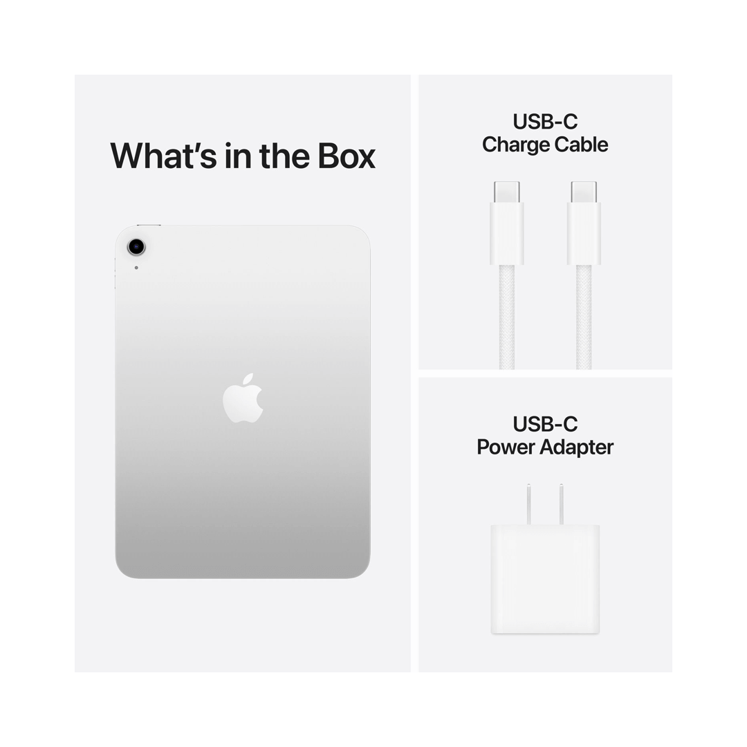 Apple iPad A16 11" 128GB with Wi-Fi 6 (11th Generation) - Silver
