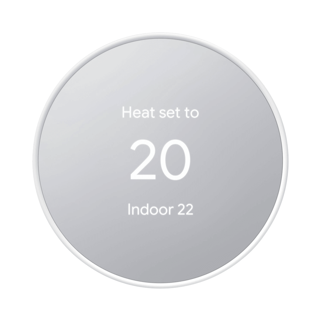 Google Nest Wi-Fi Smart Thermostat - Snow