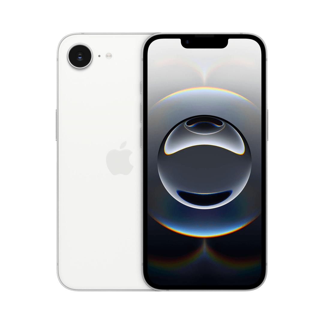 Apple iPhone 16e 128GB Smartphone - White (Unlocked)