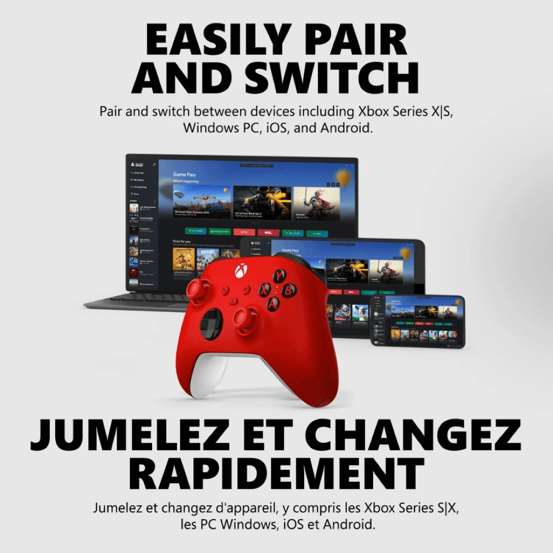 XBOX Wireless Controller for XBOX Series X|S / XBOX One - Pulse Red