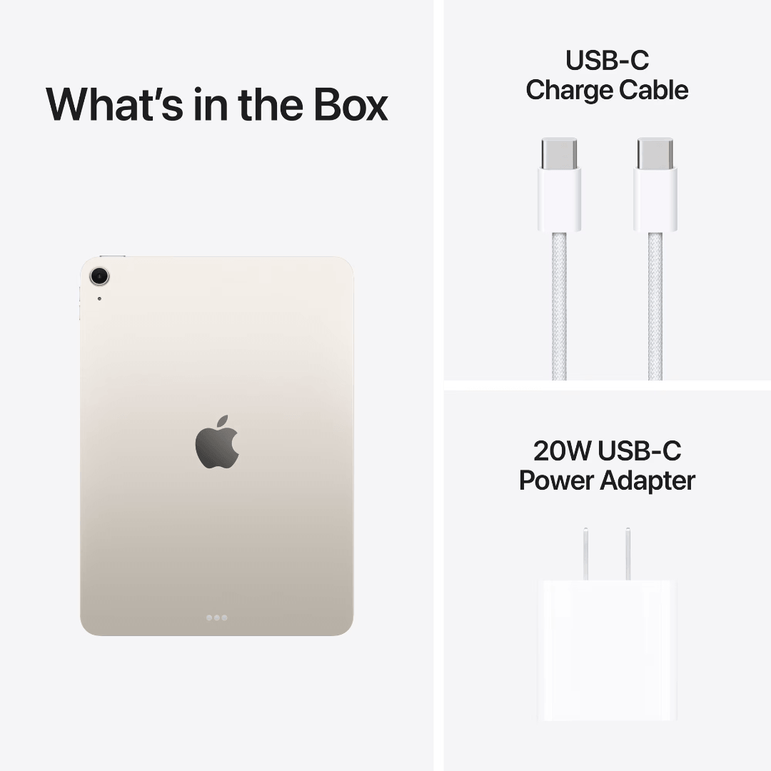 Apple iPad Air 11-inch (M4) 128GB 8th Generation - Starlight