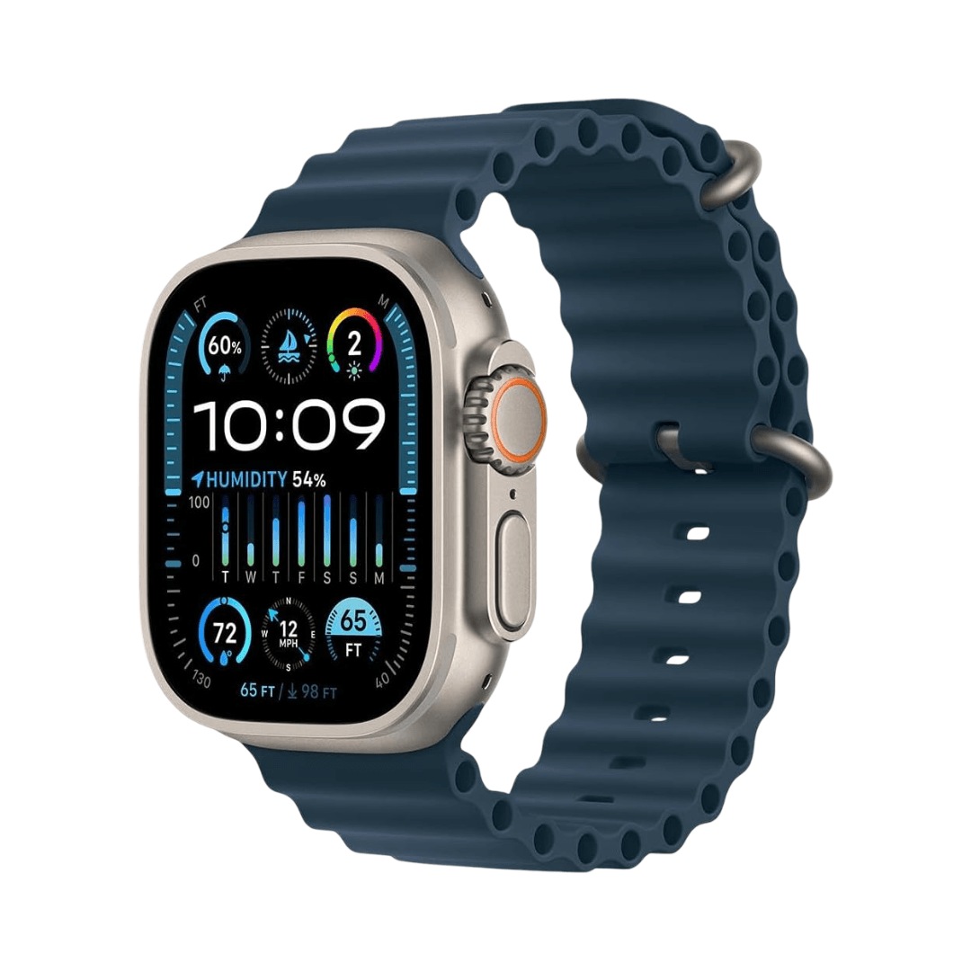 Apple Watch Ultra 2 GPS + Cellular 49mm Titanium with Blue Ocean Band