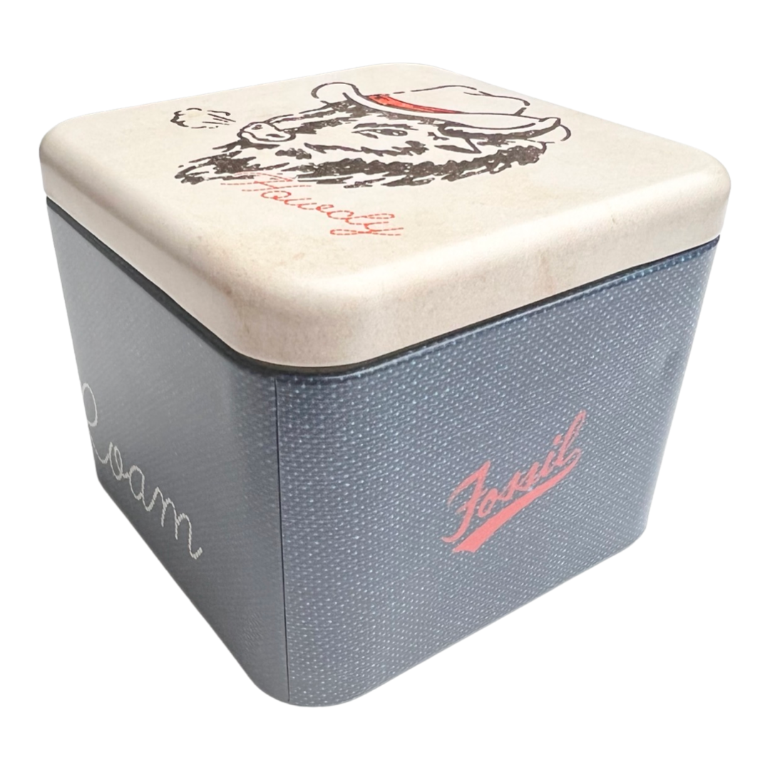 Fossil Rhett Three-Hand Stainless Steel Watch